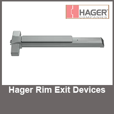 Hager Rim Exit Devices Hager Rim Exit Devices