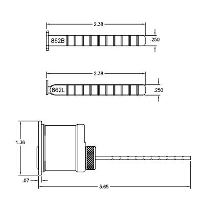 Ilco Rim Cylinder Detailed View