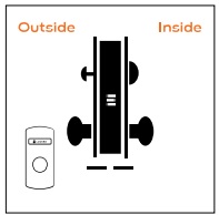 Schlage L9040-LV9040 Bath/Bedroom Privacy Mortise Lock