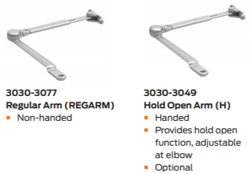 LCN 3031 Closer Arms