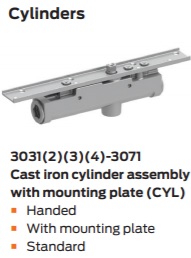 Cylinder for LCN 3031 Door Closer