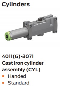 LCN 4011 Closer Cylinder Style | LCN 4016 Closer Cylinder Style