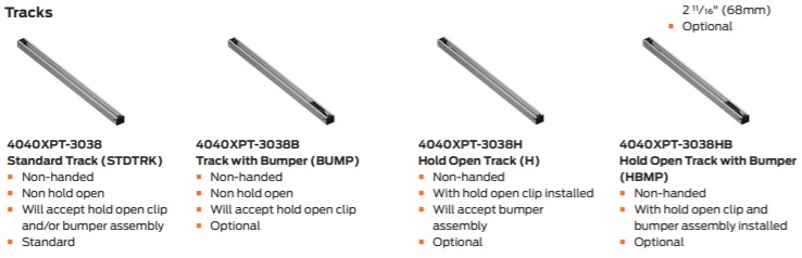 LCN 4040XP T Closer Tracks