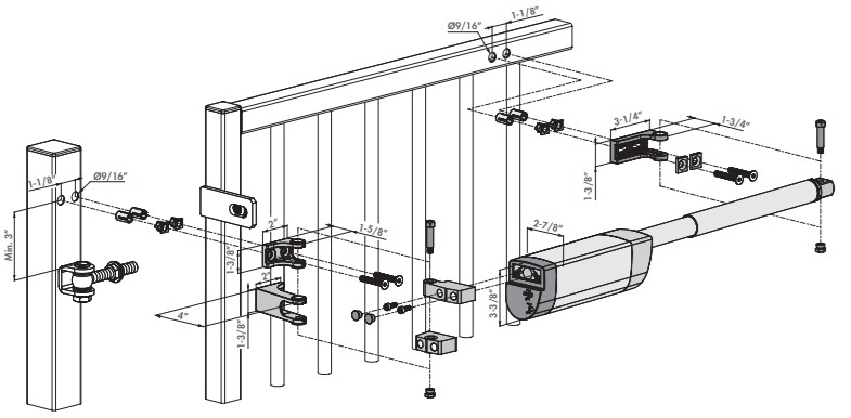 Locinox Samson-2 Dimensions