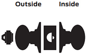 Marks Cylindrical Lock Classroom Function S