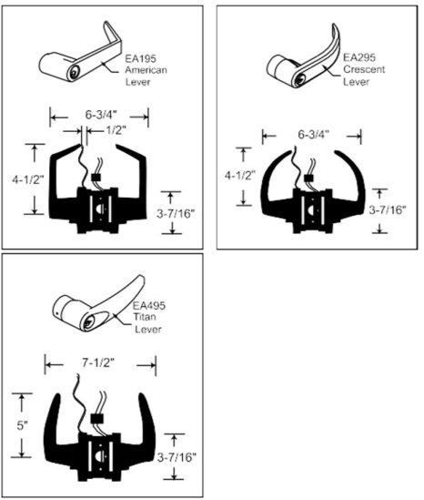 Marks EA95 Lever Details