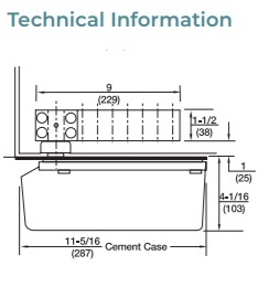 Norton H28x587 Arm Technical Information