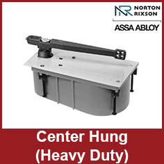 Norton Heavy Duty Center Hung Floor Closers