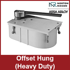 Norton Heavy Duty Offset Hung Floor Closers
