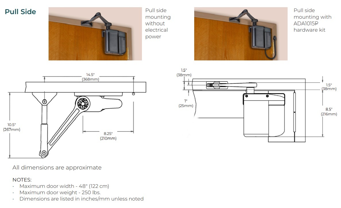 Norton 5800 Pull Side Technical Information