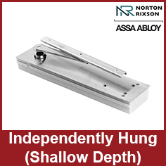 Norton Shallow Depth Independently Hung Floor Closers