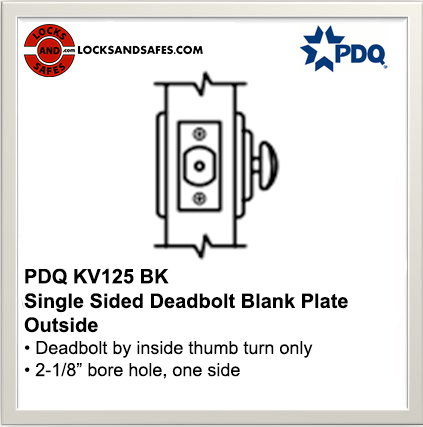 PDQ KV125BK | PDQKV125BK