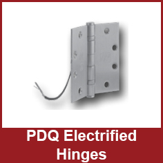 PDQ Electrified Hinges