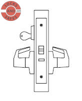 PDQ MR115 Storeroom Mortise Locks JE | Schlage L9080 Mortise Locks | PDQ MR115 | Schlage L Series Locks