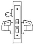 PDQ MR116 Mortise Lock Entry Function