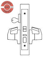 PDQ MR116 Entrance Office Mortise Locks | Arrow BM/AM22 Mortise Locks | PDQ MR 116 | Arrow Locks