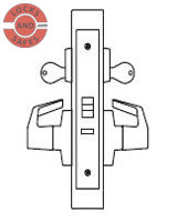 PDQ MR138 Institution Mortise Locks FE | Schlage L9082 Mortise Locks | PDQ MR138 | Schlage Mortise Locks