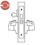 PDQ MR139 Closet Storeroom Mortise Locks JE | PDQ MR139 Mortise Locks | Commercial Door Locks | Deadbolt Lock