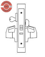 PDQ MR149 Assisted Living Mortise Locks JS | PDQ MR149 Mortise Locks | Commercial Mortise Locks | Door Locks