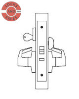 PDQ MR181 Office Mortise Locks JE | PDQ MR181 Mortise Locks | Cylinder Locks | Security Lock