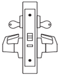 PDQ MR186 Mortise Lock Apartment Function