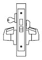 PDQ MR260 Mortise Lock | Indicator Locks for Bathrooms