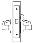 PDQ MR276 Mortise Lock Privacy w Indicator Function