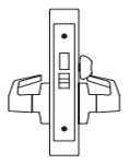 PDQ MR279 Mortise Lock Privacy with Deadbolt and Egress w Indicator Function