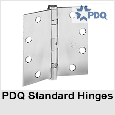 PDQ Standard Hinges