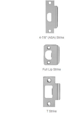 PDQ SX Series Grade 1 Cylindrical Lock Strikes | PDQ Door Knob Locks Strike