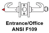 Sargent 10XG05 Entrance-Office Function F109