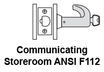 Sargent 10XG07 Communicating Storeroom Function F112 Sargent 10XG07 Communicating Storeroom Function F112