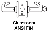 Sargent 10xG37 Classroom Function ANSI F84 Sargent 10xG37 Classroom Function ANSI F84