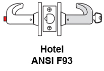 Sargent 10XG50 Hotel Function F93