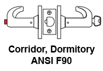 Sargent 10XG54 Corridor, Dormitory Function F90 Sargent 10XG54 Corridor, Dormitory Function F90