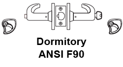 Sargent 10XG54 Dormitory Function F90 Sargent 10XG54 Dormitory Function F90