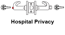 Sargent 10XU68 VSLL Hospital Privacy Function