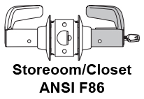 Sargen 11G04 Storeroom Closet Function F86 Sargen 11G04 Storeroom Closet Function F86