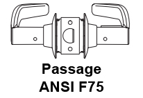 Sargent 11U15 Passage Function F75 Sargent 11U15 Passage Function F75