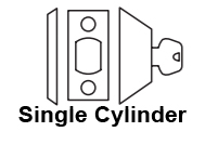 Sargent 486 Single Cylinder Function