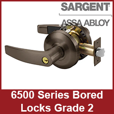 Sargent 6500 Series Grade 2 Bored Locks