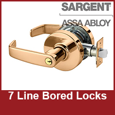 Sargent 7 Line Bored Locks