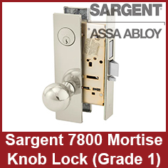 Sargent 7800 Mortise Locks