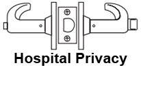 Sargent 7U68 Hospital Privacy Function