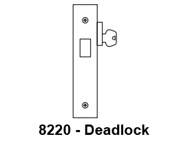 Sargent 8220 Deadlock Mortise Deadbolt Sargent 8220 Deadlock Mortise Deadbolt
