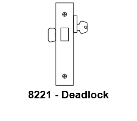 Sargent 8221 Deadlock Mortise Deadbolt
