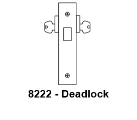 Sargent 8222 Deadlock Mortise Deadbolt