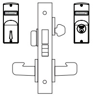 Sargent 8225 Dormitory or Exit Function