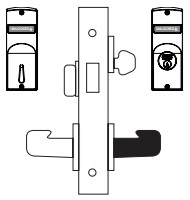 Sargent 8228 Dummy Trim Deadlock Function