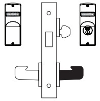 Sargent 8230 Dummy Trim Deadlock Function